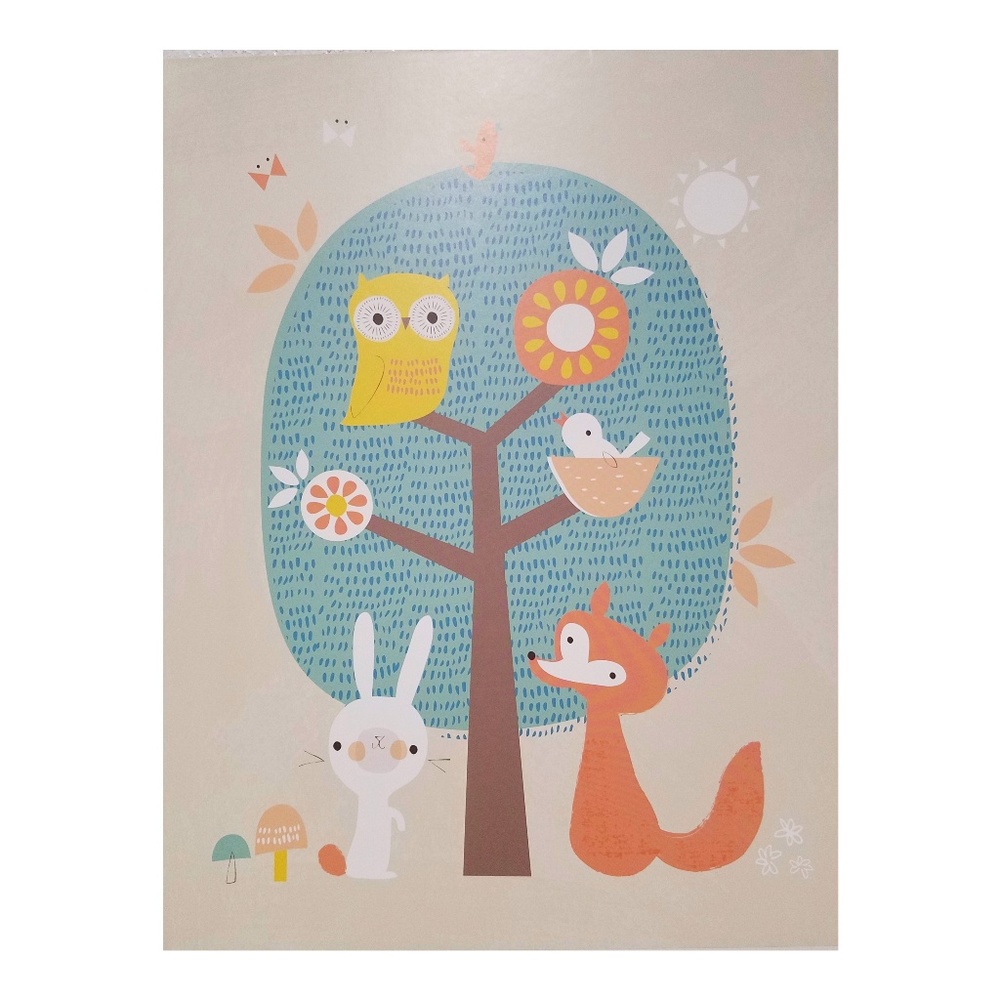 Children's Wall Art Print Hello Everyone 11X14"